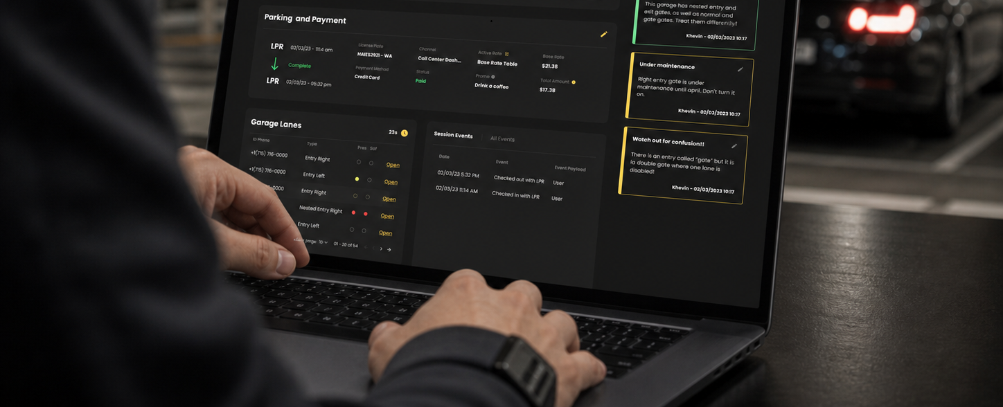 Admin Portal V2.0 — multi-region operations view, the wide cinematic surface call-center staff opened every shift.